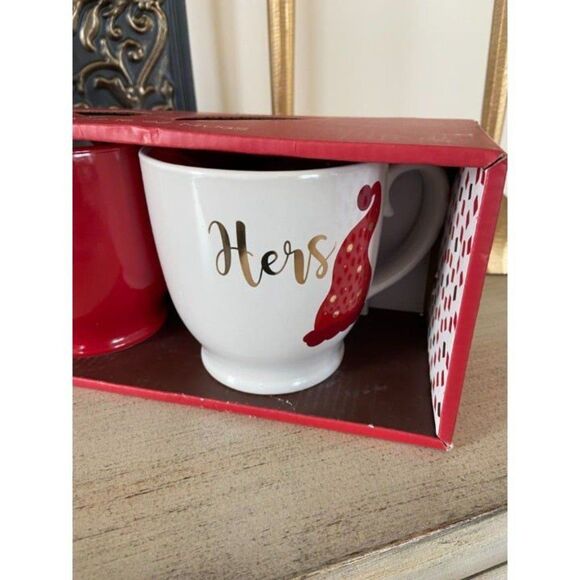 His and Hers Christmas Mugs (Set of two) - Picture 3 of 7